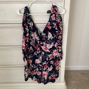 Looks like a dress, actually a romper!